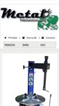 Mobile Screenshot of metalfabricaciones.com